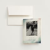 "One Path" - Wedding Thank You Cards in Beach by Pixel and Hank - Front