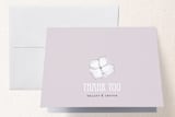 "Sweet Hydrangea" - Wedding Thank You Cards in Lilac by R studio - Front