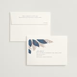 "Bouquet" - Wedding Thank You Cards in Cobalt by Jen Owens - FREE Recipient Addressing