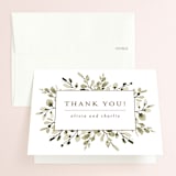 "Wedding Fields" - Wedding Thank You Cards in Fern by Chris Griffith - Front