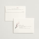 "Cherry Blossoms" - Wedding Thank You Cards in Cherry Blossom by Stephanie Hawkes - FREE Recipient Addressing