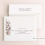 "iliya" - Wedding Thank You Cards in Bordeaux by Itsy Belle Studio - FREE Recipient Addressing