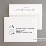 "Forever Intertwined" - Wedding Thank You Cards in Navy by Lindsay Stetson Thompson - FREE Recipient Addressing