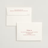 "Big Heart Wedding" - Wedding Thank You Cards in Cherry by Ani Somi - FREE Recipient Addressing