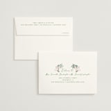 "Tropical Dreams" - Wedding Thank You Cards in Jungle by Petra Kern - FREE Recipient Addressing