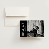 "Everly" - Wedding Thank You Cards in Pearl by Christie Garcia - Front
