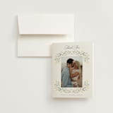 "Monogrammed" - Wedding Thank You Cards in Spring by Petra Kern - Front