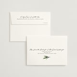 "Fresh Classic" - Wedding Thank You Cards in Porcelain by Susan Moyal - FREE Recipient Addressing