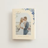 "Nilgiri" - Wedding Thank You Cards in Blueberry by Creo Study - Front