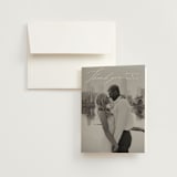 "Infinite" - Wedding Thank You Cards in Ivory by Angela Thompson - Front