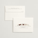 "fleur sauvage" - Wedding Thank You Cards in Vert by Erin Deegan - FREE Recipient Addressing