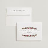 "Meadow Love" - Wedding Thank You Cards in Azalea by Susan Moyal - FREE Recipient Addressing