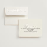 "Grande" - Wedding Thank You Cards in Cotton by Carolyn Nicks - FREE Recipient Addressing