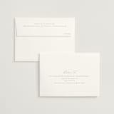 "Modern Air" - Wedding Thank You Cards in Dusty Blue by Stacey Meacham - FREE Recipient Addressing