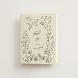"Sundaland Gardens" - Wedding Thank You Cards in Ivory by Ani Somi - Front