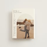"In Love" - Wedding Thank You Cards in Cotton by Vanessa Doyle - Front