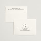 "Belle Romance" - Wedding Thank You Cards in Onyx by Katherine Moynagh - FREE Recipient Addressing