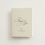 "Old Fashioned" - Wedding Thank You Cards in Night by Ani Somi - Front