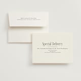 "Modern Space" - Wedding Thank You Cards in Cloud by Ashlee Townsend - FREE Recipient Addressing