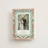 "Le Jardin" - Wedding Thank You Cards in Petal by Elly - Front