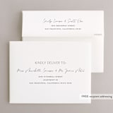 "Splendid" - Wedding Thank You Cards in Ecru by Sandra Picco Design - FREE Recipient Addressing