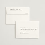 "Astoria" - Wedding Thank You Cards in Silk by Kelly Schmidt - FREE Recipient Addressing
