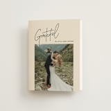 "Signed" - Wedding Thank You Cards in Champagne by JoAnn Jinks - Front
