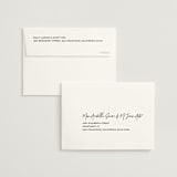 "Signed" - Wedding Thank You Cards in Champagne by JoAnn Jinks - FREE Recipient Addressing