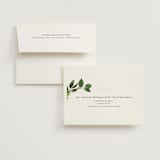 "Greenery" - Wedding Thank You Cards in Fern by Susan Moyal - FREE Recipient Addressing