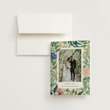 "Floral Garden" - Wedding Thank You Cards in Garden by Elly - Front