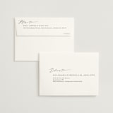 "Paire" - Wedding Thank You Cards in Tuxedo by Kate Ahn - FREE Recipient Addressing