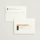 "Concord" - Wedding Thank You Cards in Moss by Robert and Stella - FREE Recipient Addressing