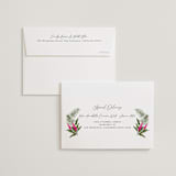 "Tropical garden" - Wedding Thank You Cards in Lime by Elly - FREE Recipient Addressing