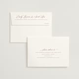 "Charleston" - Wedding Thank You Cards in Blush by Megan Davis - FREE Recipient Addressing