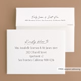 "A formal request" - Wedding Thank You Cards in Jet by Lea Delaveris - FREE Recipient Addressing