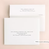 "Modern Marriage" - Wedding Thank You Cards in Cream by cyrille gulassa - FREE Recipient Addressing