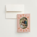 "Bubblegum" - Wedding Thank You Cards in Candy by Catherine Culvenor - Front