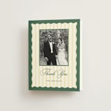 "Curved frame" - Wedding Thank You Cards in Citrine by Emily Betts - Front