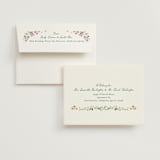 "spring draped garland" - Wedding Thank You Cards in Spring by Phrosné Barwood - FREE Recipient Addressing