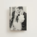 "Tendu" - Wedding Thank You Cards in Creme by Carly Reed Walker - Front