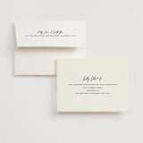 "Merge" - Wedding Thank You Cards in Cloud by Pixel and Hank - FREE Recipient Addressing