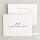 "Big City - San Francisco" - Wedding Thank You Cards in Blush by Hooray Creative - FREE Recipient Addressing