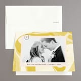 "Brooklynite" - Wedding Thank You Cards in Bisque by Annie Clark - Front