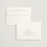 "Mod Initials" - Wedding Thank You Cards in Rust by Genna Blackburn - FREE Recipient Addressing