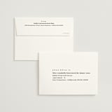 "Make it official" - Wedding Thank You Cards in Panda by Lea Delaveris - FREE Recipient Addressing