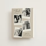 "Instant Elegance" - Wedding Thank You Cards in Dune by Kerry Doyle - Front