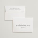 "Modern Bookmark" - Wedding Thank You Cards in Cactus by Jill Means - FREE Recipient Addressing