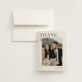 "dance moves" - Wedding Thank You Cards in Tuxedo by Angela Garrick - Front