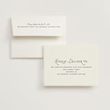 "Lovers" - Wedding Thank You Cards in Shadow by Pixel and Hank - FREE Recipient Addressing