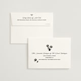 "Bold and Demure" - Wedding Thank You Cards in Amaro by Claire - FREE Recipient Addressing